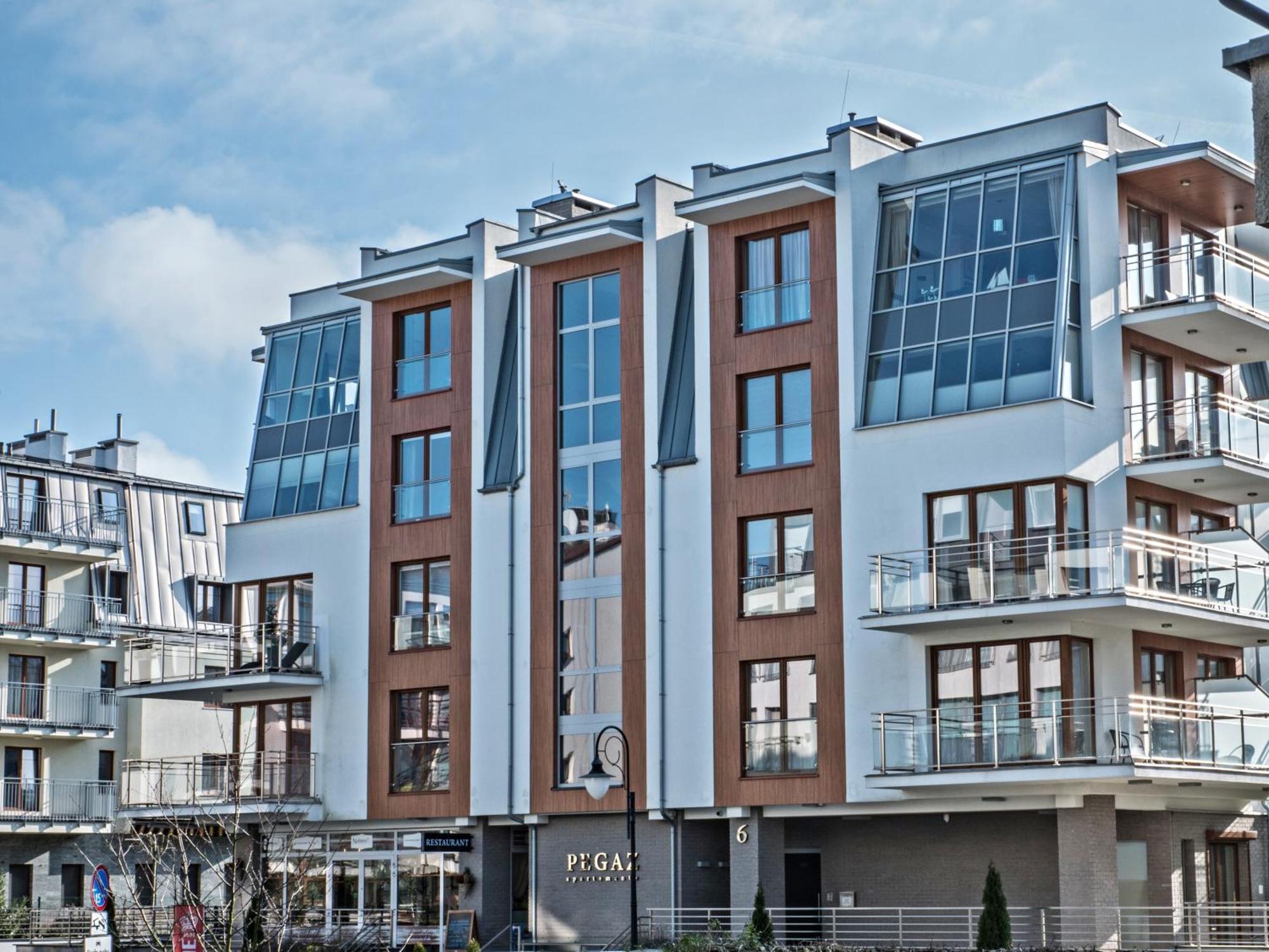 Pegaz Apartments By Baltic Home Свиноуйсьце Экстерьер фото